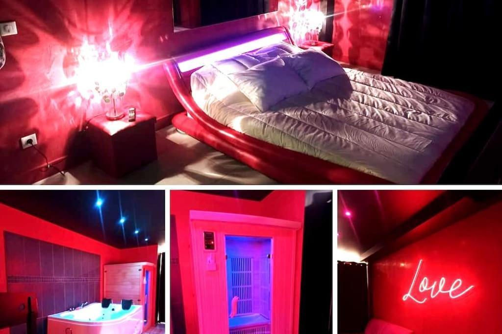 Appartement Balneo Et Sauna Prives The Red Room Mauguio Buitenkant foto